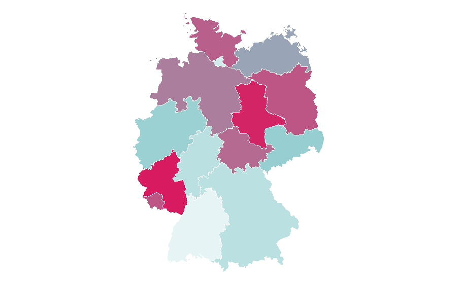 Affinity by region — Tom Skerritt, Germany