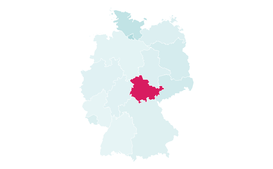 Affinity by region — tom waits, Germany