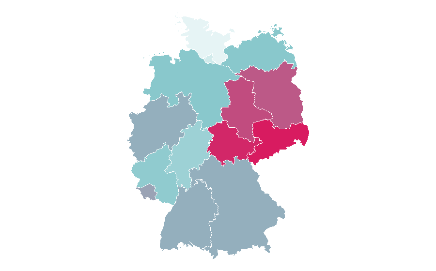 Affinity by region — Tomato, Germany