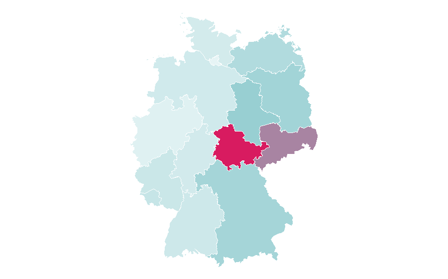 Affinity by region — Tommaso Giacomel, Germany