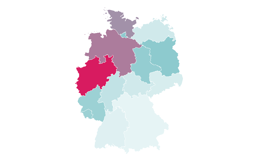 Affinity by region — Tommy Pedroni, Germany