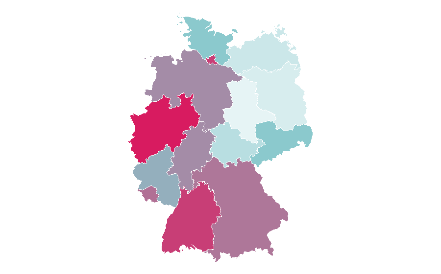 Affinity by region — Tomorrowland, Germany