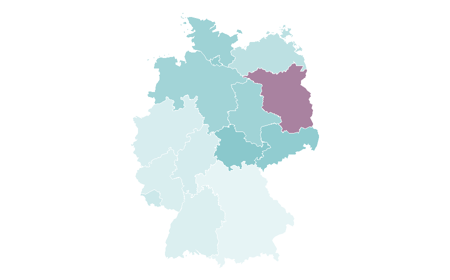 Affinity by region — Ton Steine Scherben, Germany