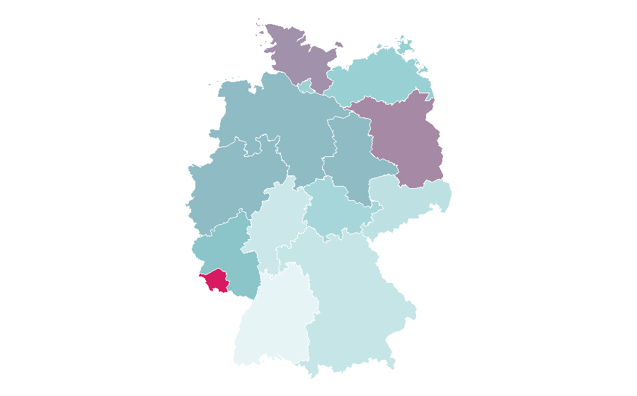 Affinity by region — Toni Collette, Germany
