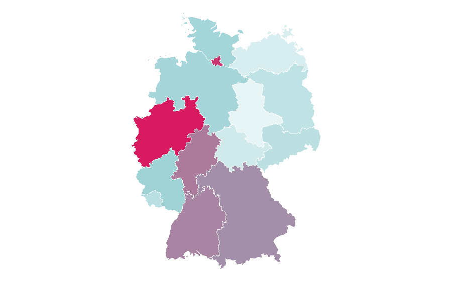 Affinity by region — Tony Robbins, Germany