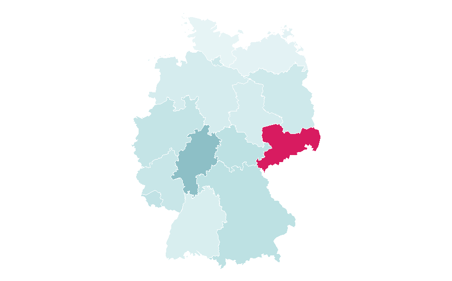Affinity by region — Tool, Germany