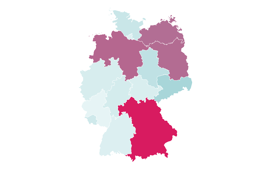 Affinity by region — Toon Blast, Germany