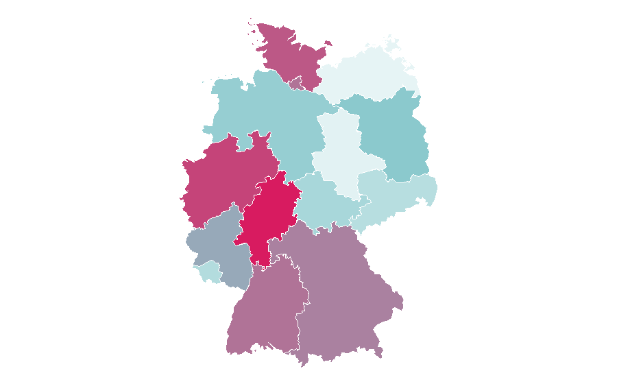 Affinity by region — TopCashBack, Germany