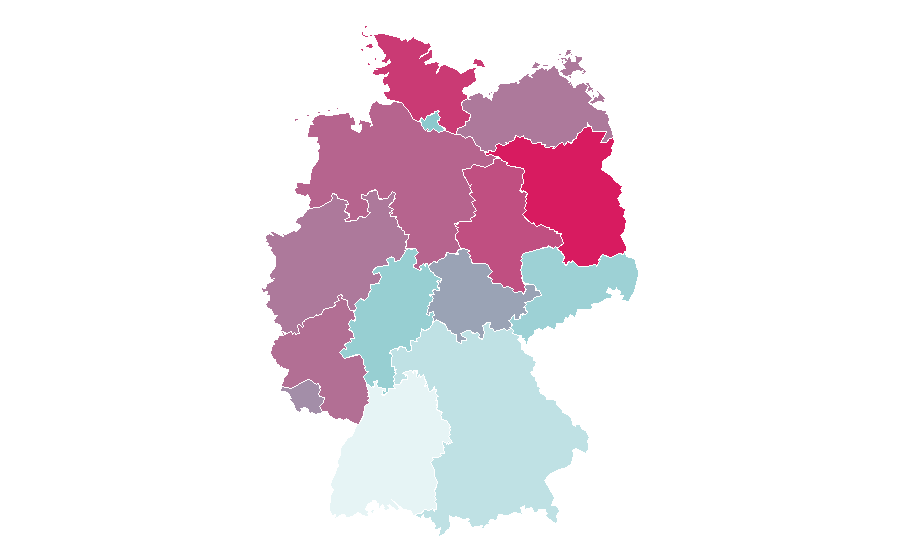 Affinity by region — Topher Grace, Germany
