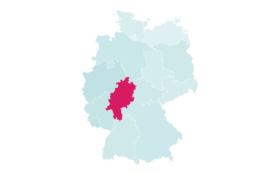 Affinity by region — Tors, Germany