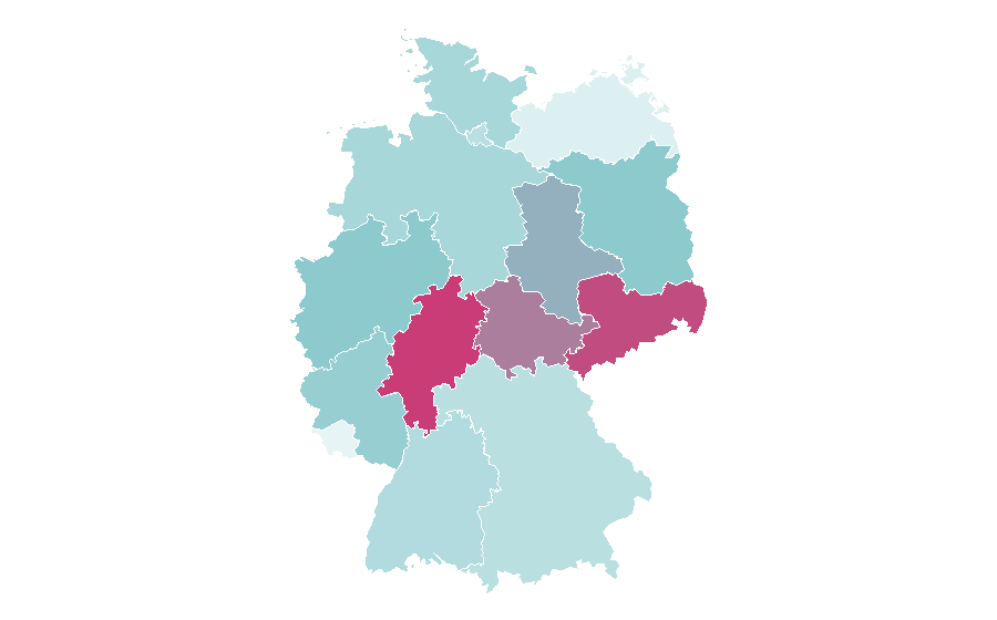Affinity by region — Total Recall (1990 film), Germany