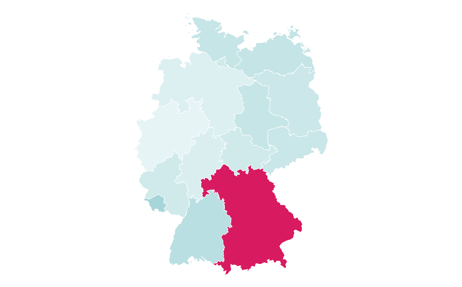 Affinity by region — Toy block, Germany