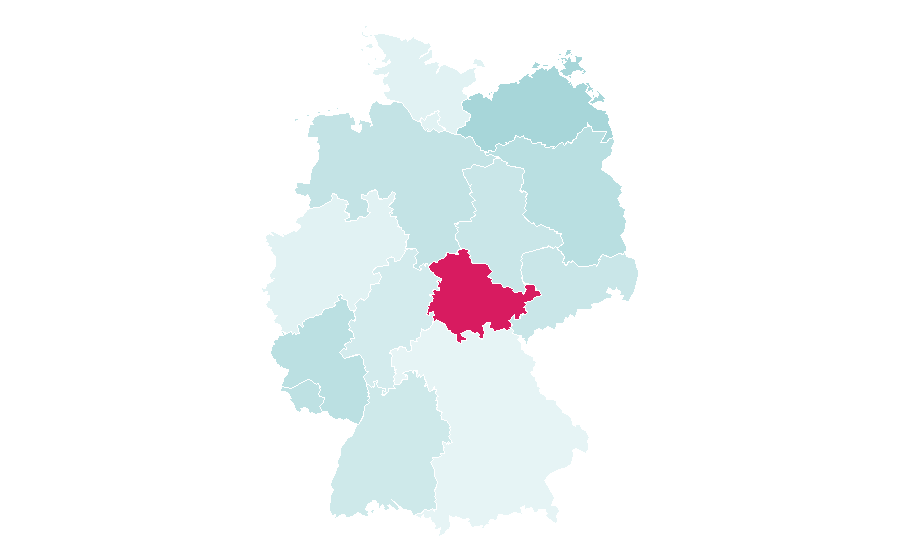 Affinity by region — Toy dog, Germany