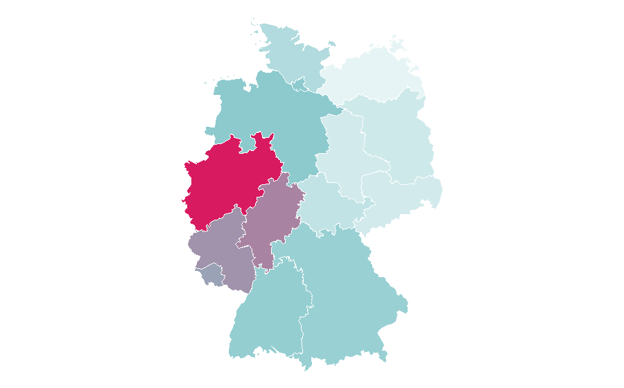 Affinity by region — toy story, Germany