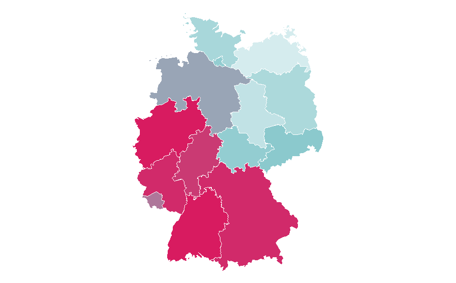 Affinity by region — Toyota 86, Germany