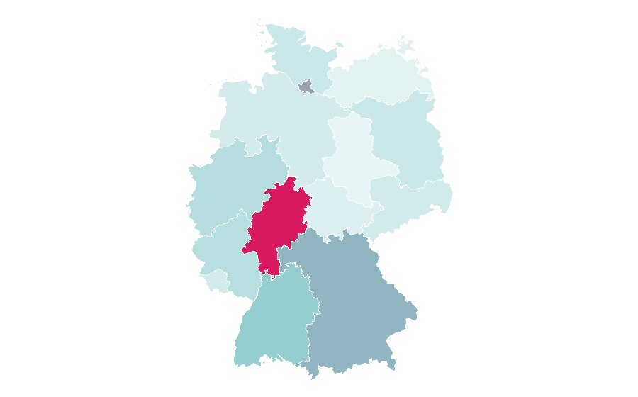 Affinity by region — Toyota Fortuner, Germany