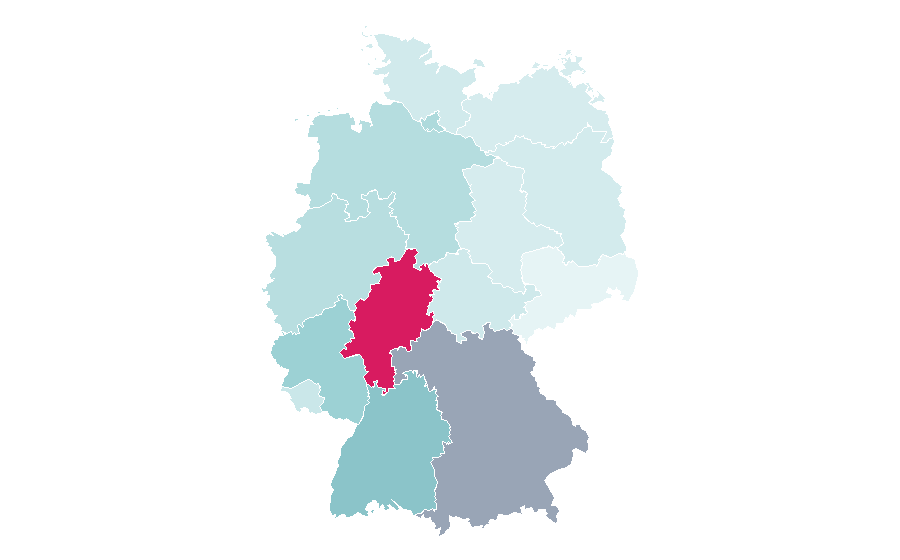 Affinità per regione — Tractor, Germania