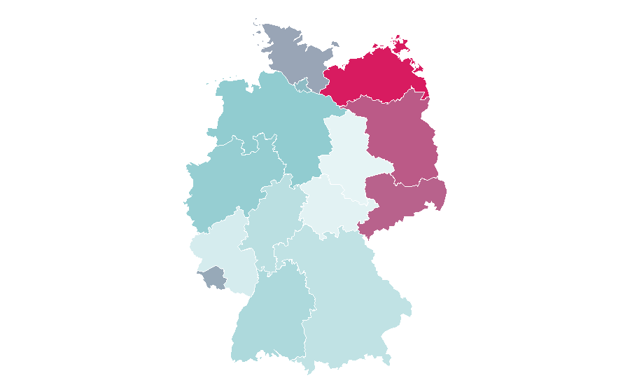 Affinity by region — Tradera, Germany