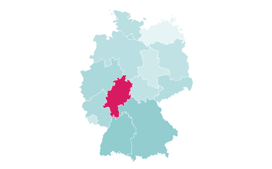 Affinità per regione — TradingView, Germania