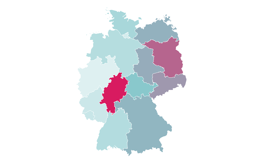 Affinity by region — Traffic congestion, Germany