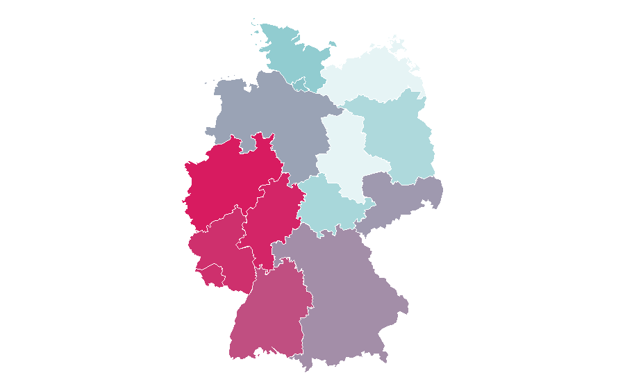 Affinity by region — Trapeze, Germany