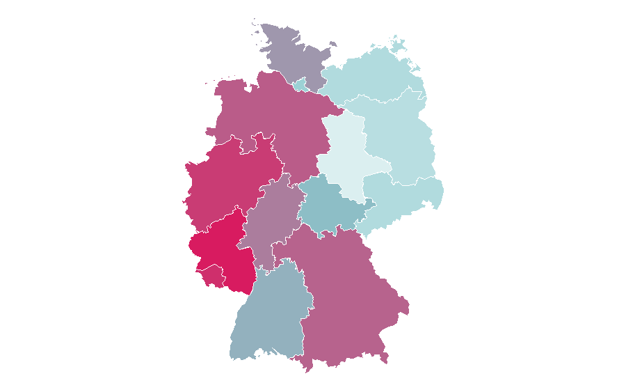 Affinity by region — Traumeel, Germany