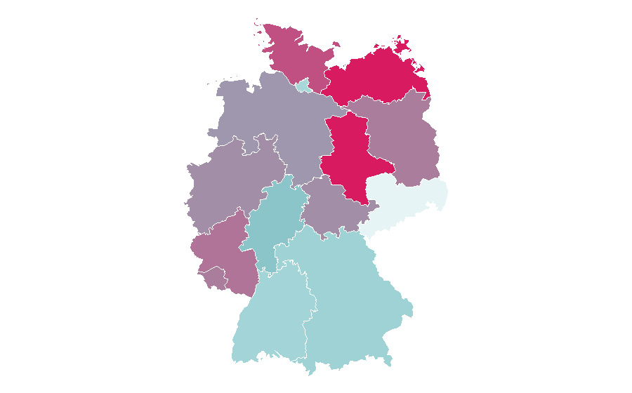 Affinity by region — Travis Fimmel, Germany