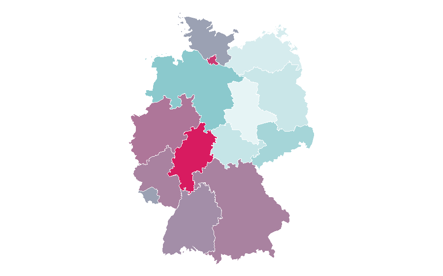 Affinité par région — Travis Scott, Allemagne