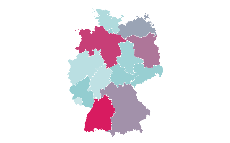 Affinity by region — Tree house, Germany