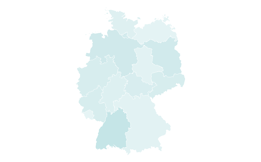 Affinity by region — Tribes, Germany