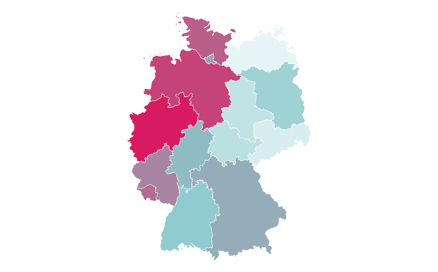 Affinity by region — Troian Bellisario, Germany