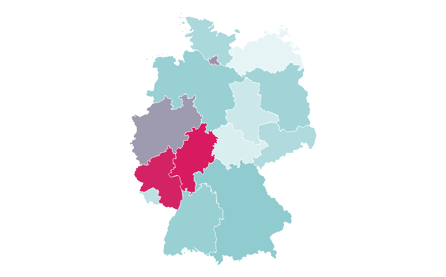 Affinity by region — Tron, Germany