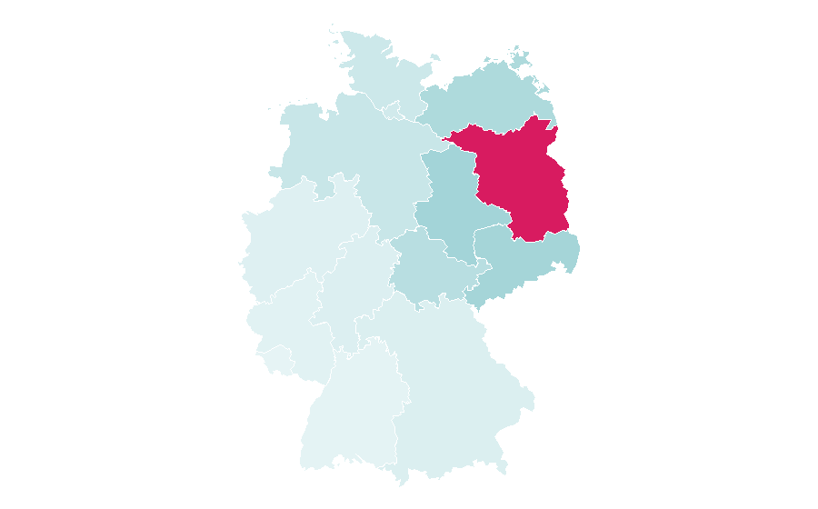 Afinidad por región — Tropical Islands Resort, Alemania