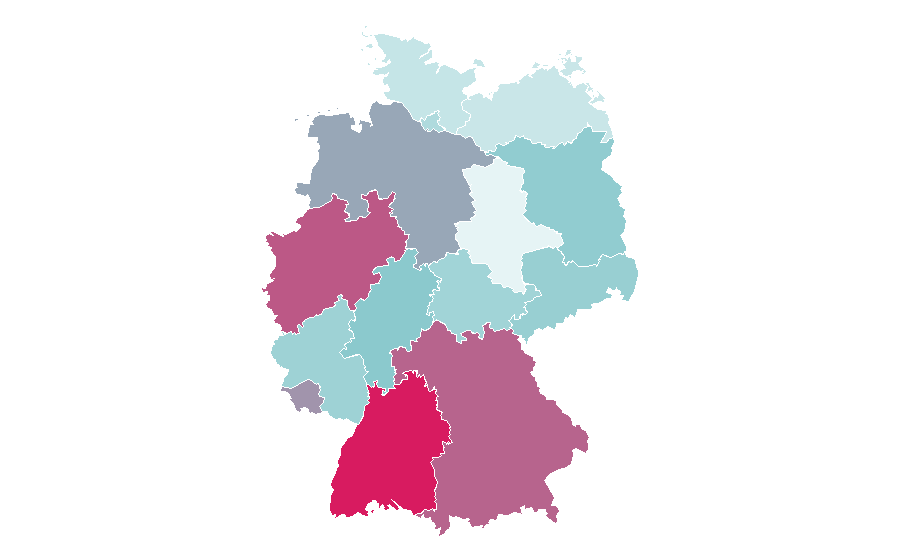 Affinity by region — Trumpet, Germany