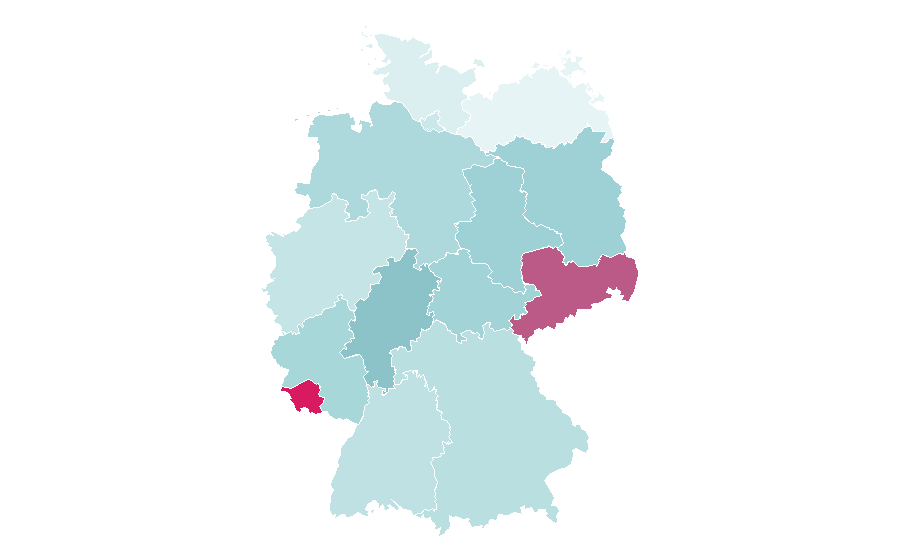 Affinité par région — Truth, Allemagne
