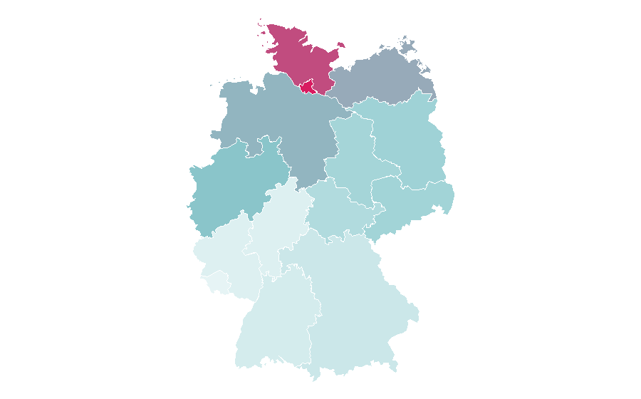Affinity by region — Trymacs, Germany