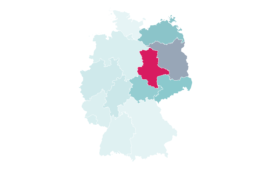 Affinity by region — Tuesday, Germany