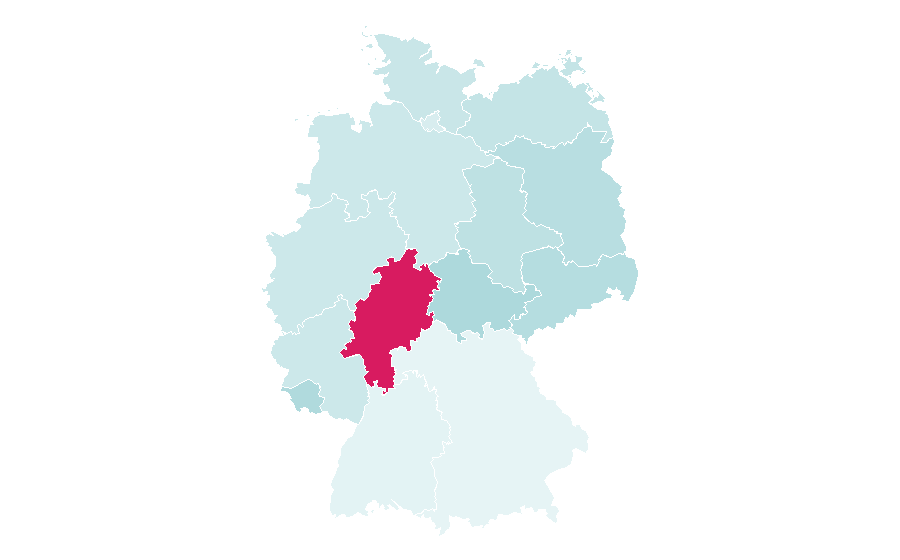 Affinity by region — Tune-up, Germany