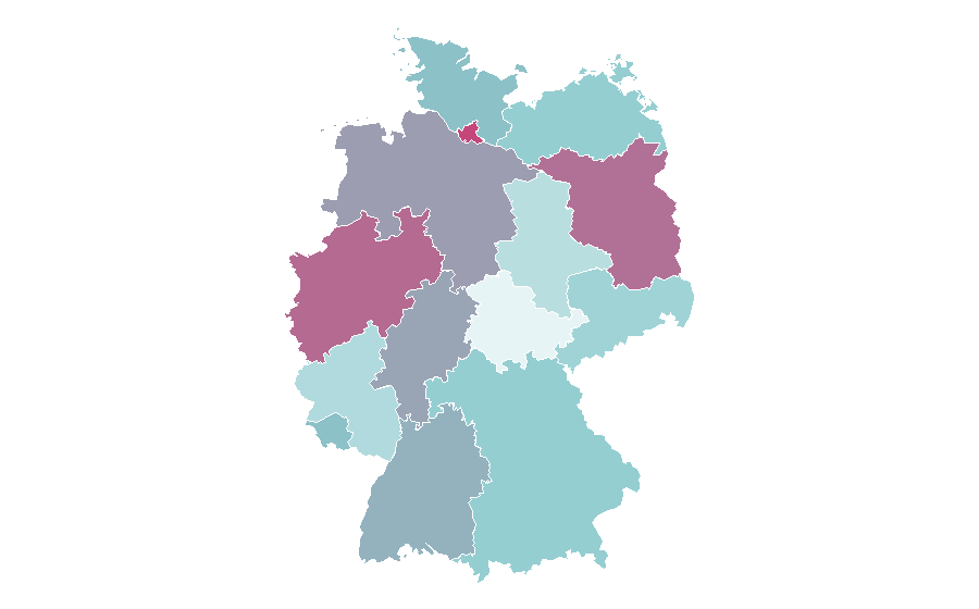 Affinity by region — TuneCore, Germany