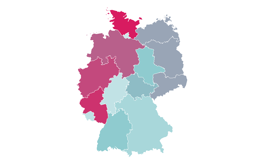 Affinity by region — Tunic, Germany