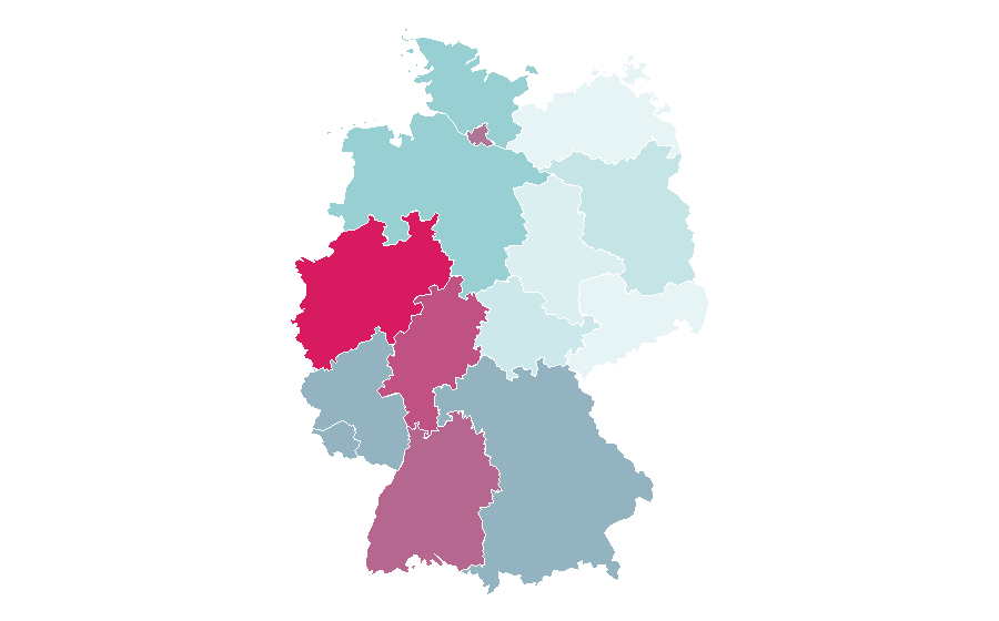 Affinity by region — Tupac Shakur, Germany