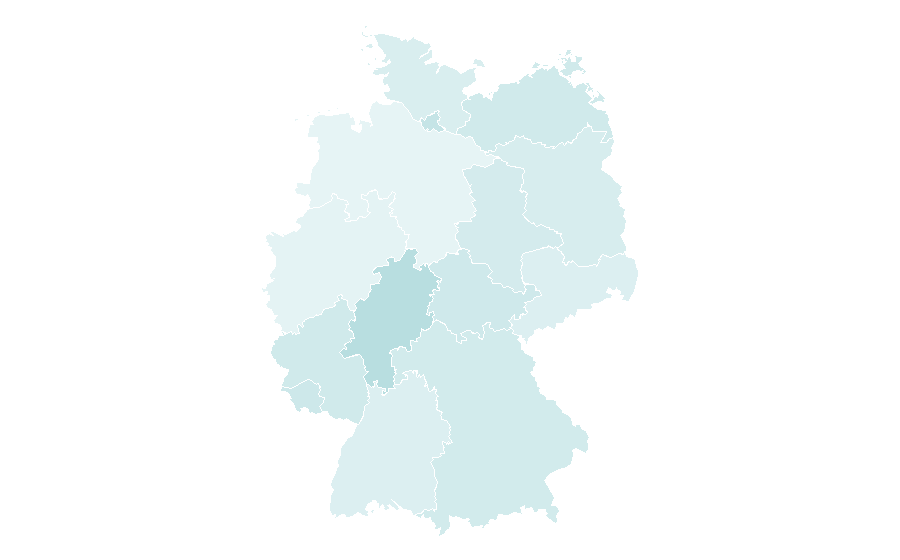 Affinity by region — Turkish bath, Germany