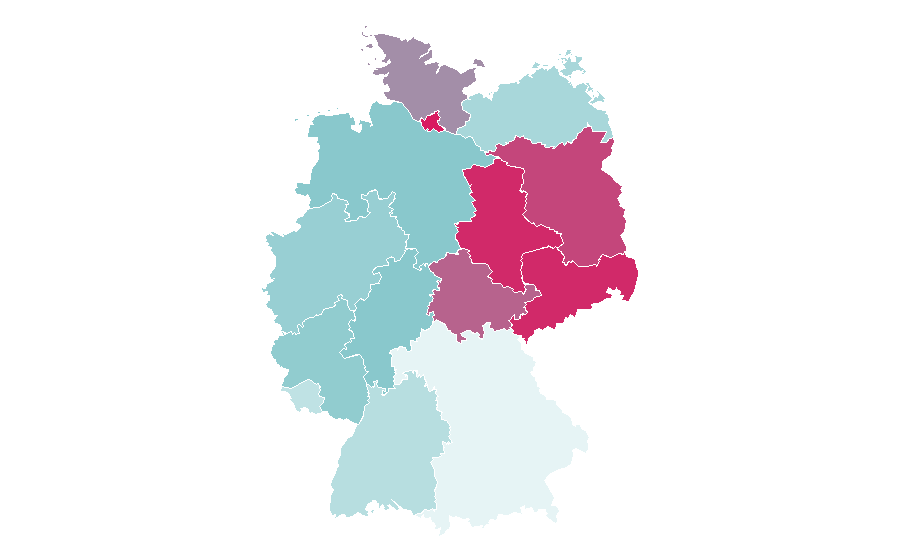 Affinité par région — Tutorial, Allemagne