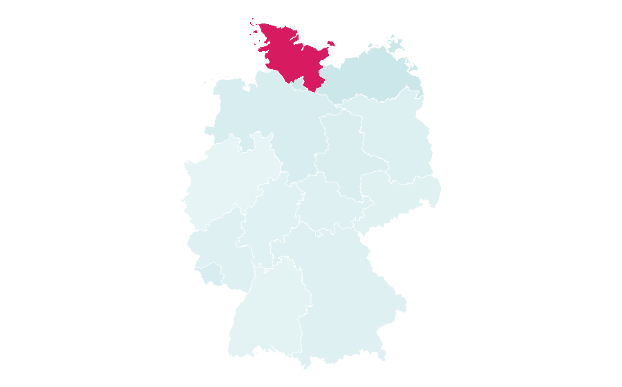 Affinity by region — TV-2 (band), Germany
