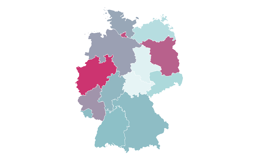 Affinity by region — TVN24, Germany