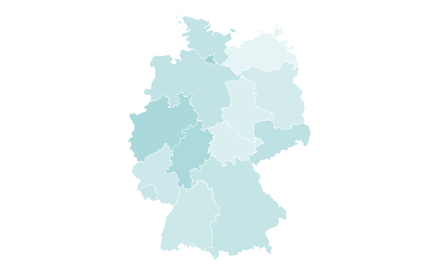 Affinity by region — Twin Peaks, Germany