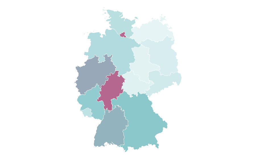 Affinity by region — Tyla, Germany