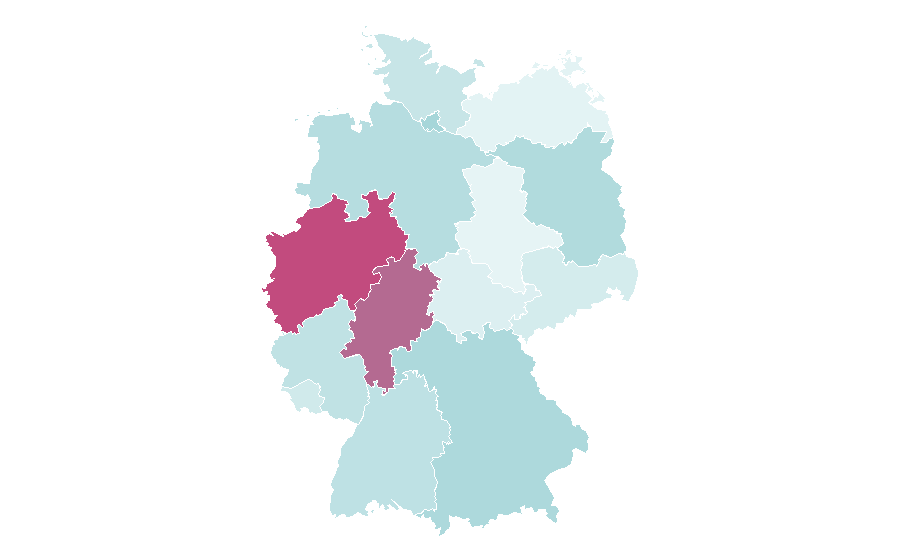 Affinité par région — Uber, Allemagne