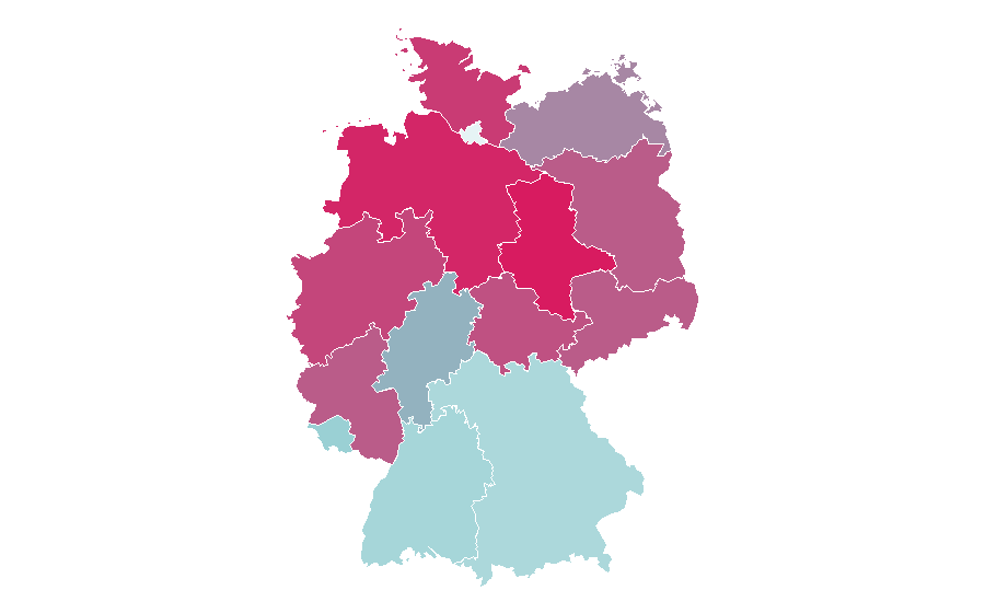 Affinity by region — Ubisoft, Germany