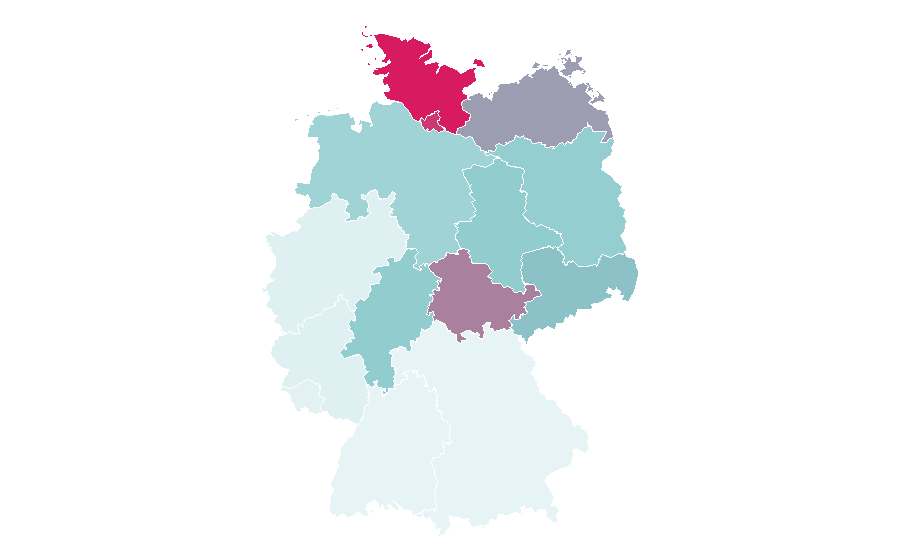 Affinity by region — Ulrich Tukur, Germany